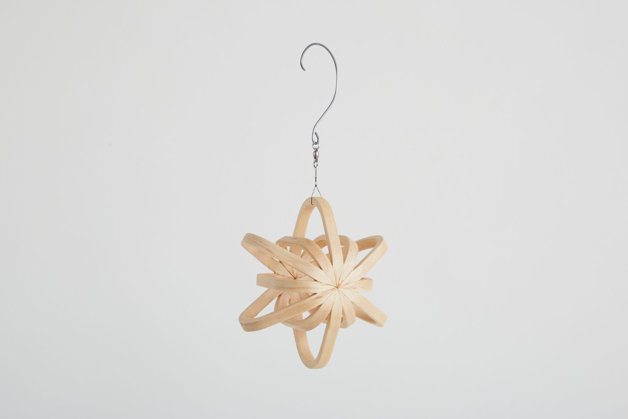 Woven straw star ornament by Harold